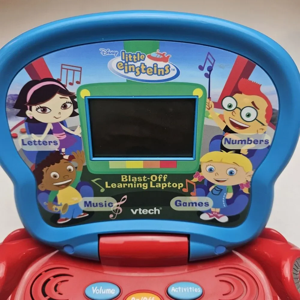 VTech Little Einsteins Blast Off Learning Laptop Toy Tested 2008 TESTED WORKS